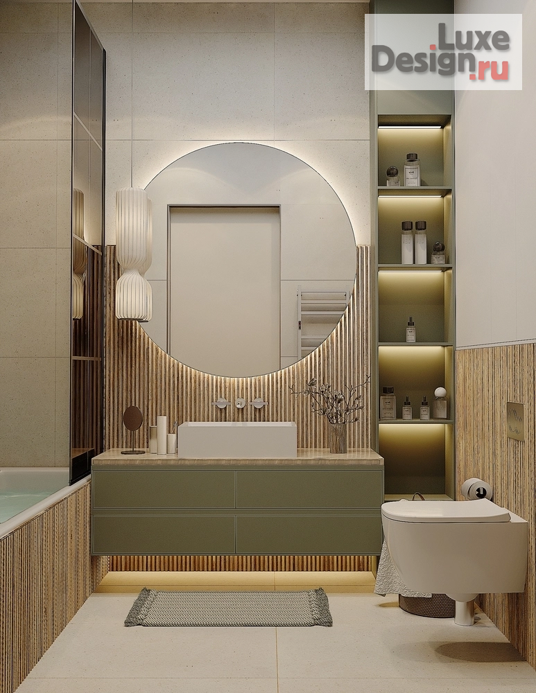 Дизайн интерьера трехкомнатной квартиры "ЖК"Интонация"" (фото 19)