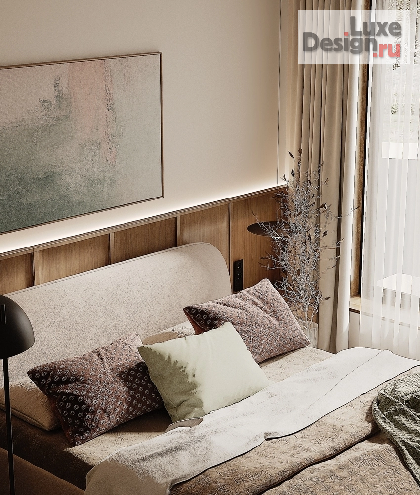 Дизайн интерьера трехкомнатной квартиры "ЖК"NewПитер"" (фото 4)