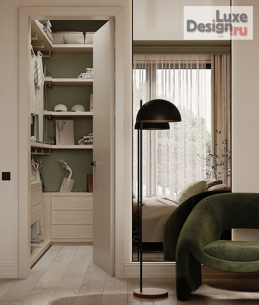 Дизайн интерьера трехкомнатной квартиры "ЖК"NewПитер"" (фото 5)