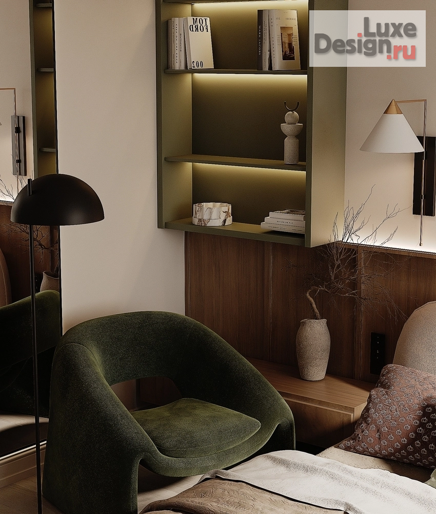 Дизайн интерьера трехкомнатной квартиры "ЖК"NewПитер"" (фото 6)