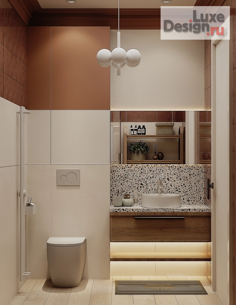 Дизайн интерьера трехкомнатной квартиры "ЖК"NewПитер"" (фото 25)