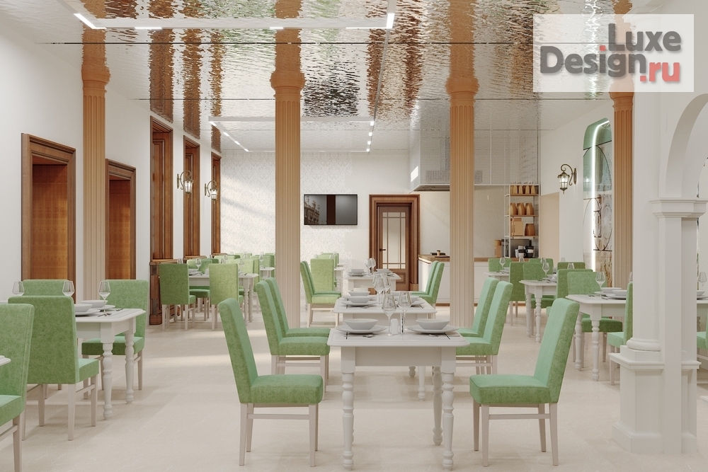 Дизайн интерьера кафе "Кафе-Столовая при Министерстве образования" (фото 7)