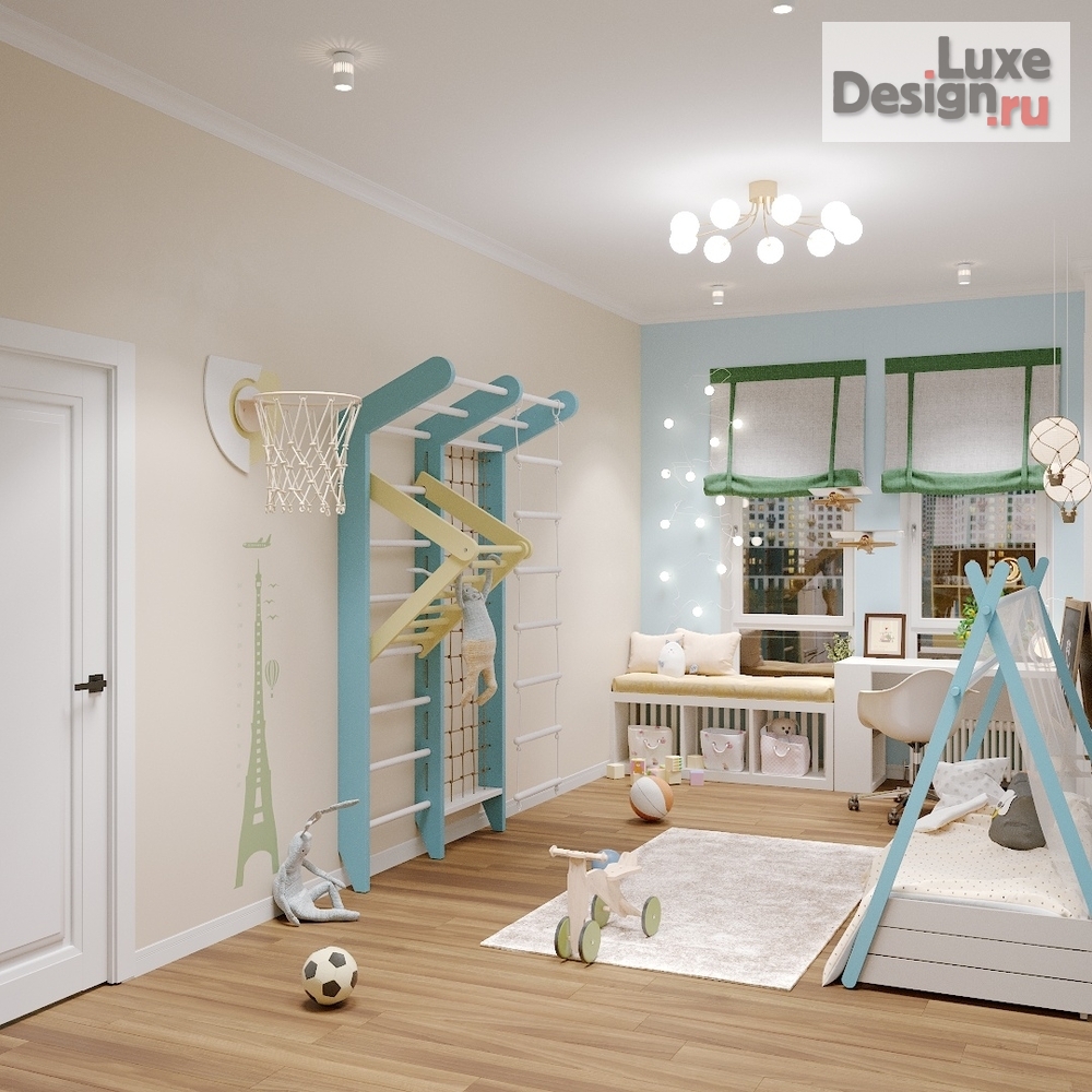 Дизайн интерьера трехкомнатной квартиры "ЖК "Грин парк"" (фото 5)