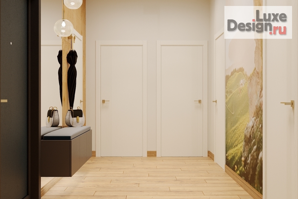 Дизайн интерьера трехкомнатной квартиры "ЖК "Грин парк"" (фото 11)