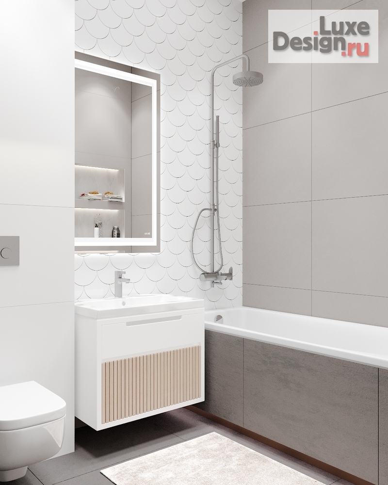 Дизайн интерьера трехкомнатной квартиры "ЖК "Грин парк"" (фото 13)