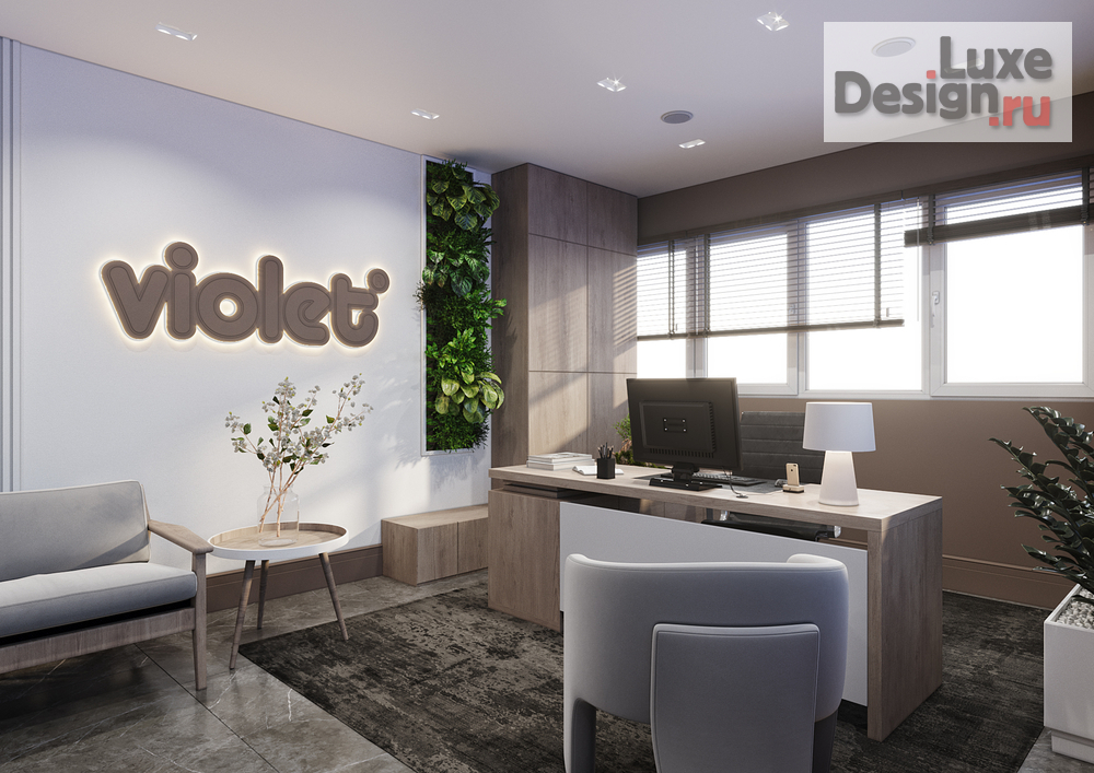 Дизайн интерьера офиса "Офис Виолет" (фото 14)