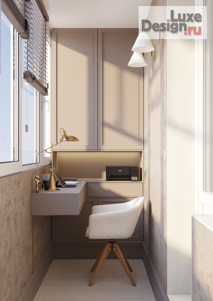 Дизайн интерьера двухкомнатной квартиры "ул. Делегатская" (фото 5)