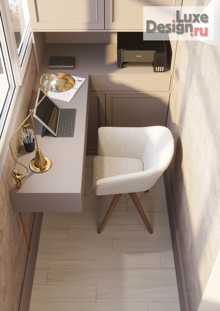 Дизайн интерьера двухкомнатной квартиры "ул. Делегатская" (фото 6)