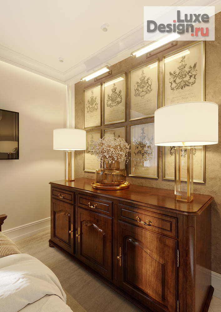 Дизайн интерьера двухкомнатной квартиры "ул. Делегатская" (фото 4)