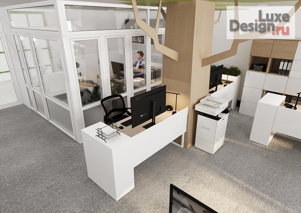 Дизайн интерьера офиса "Офис Виолет" (фото 12)