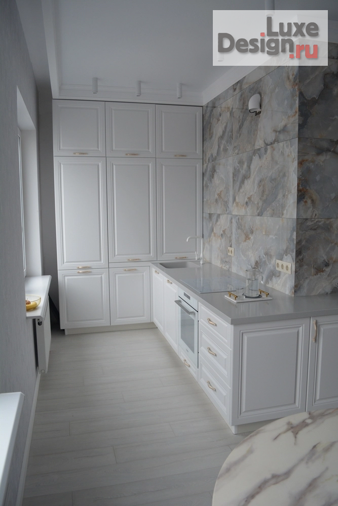 Дизайн интерьера двухкомнатной квартиры "Квартира в стиле Современная классика" (фото 2)