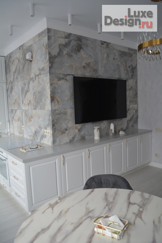 Дизайн интерьера двухкомнатной квартиры "Квартира в стиле Современная классика" (фото 3)