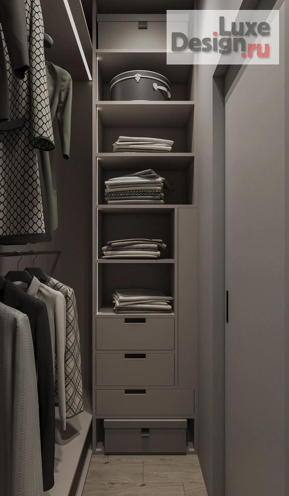 Дизайн интерьера однокомнатной квартиры "Небольшая квартира "ЖК Крылья"" (фото 16)