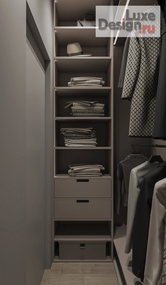 Дизайн интерьера однокомнатной квартиры "Небольшая квартира "ЖК Крылья"" (фото 17)