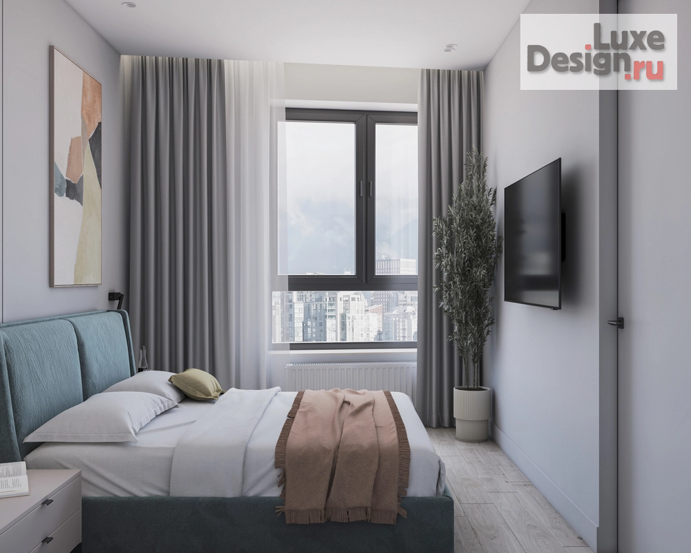 Дизайн интерьера однокомнатной квартиры "Небольшая квартира "ЖК Крылья"" (фото 12)