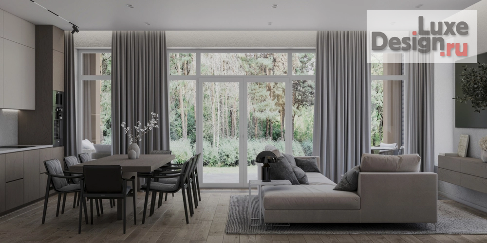 Дизайн интерьера частного дома "Загородный дом в Санкт-Петербурге" (фото 1)