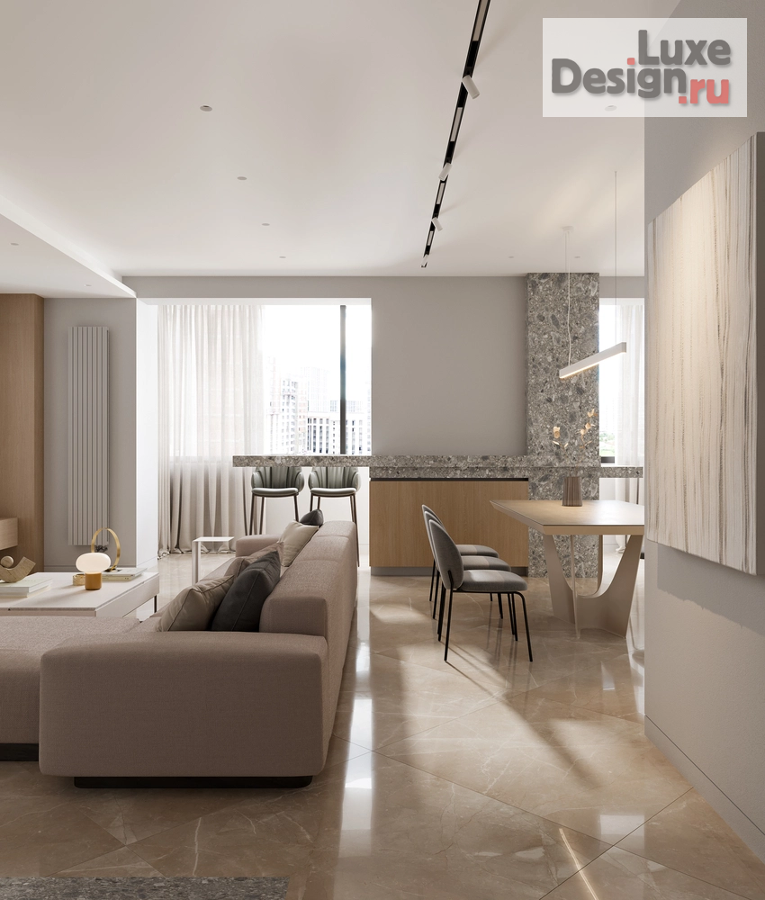 Дизайн интерьера квартиры "Mich_110кв.м." (фото 3)