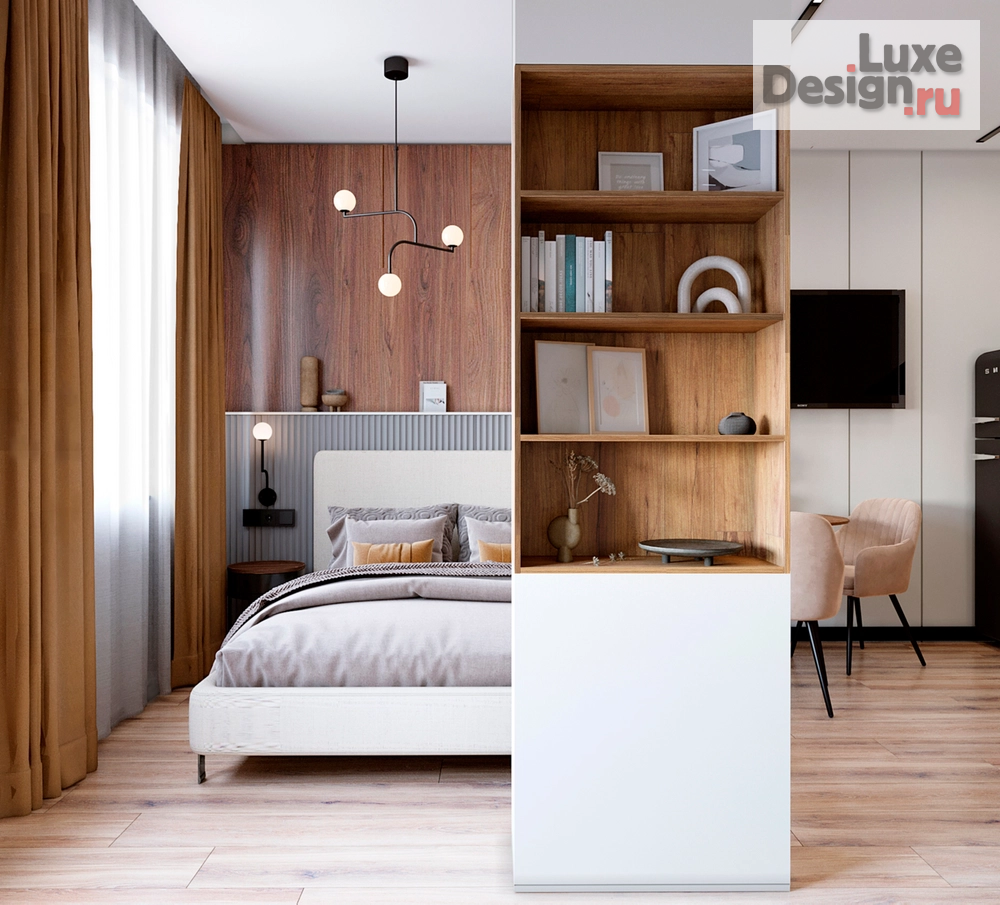 Дизайн интерьера однокомнатной квартиры "Квартира- студия в современном стиле" (фото 8)