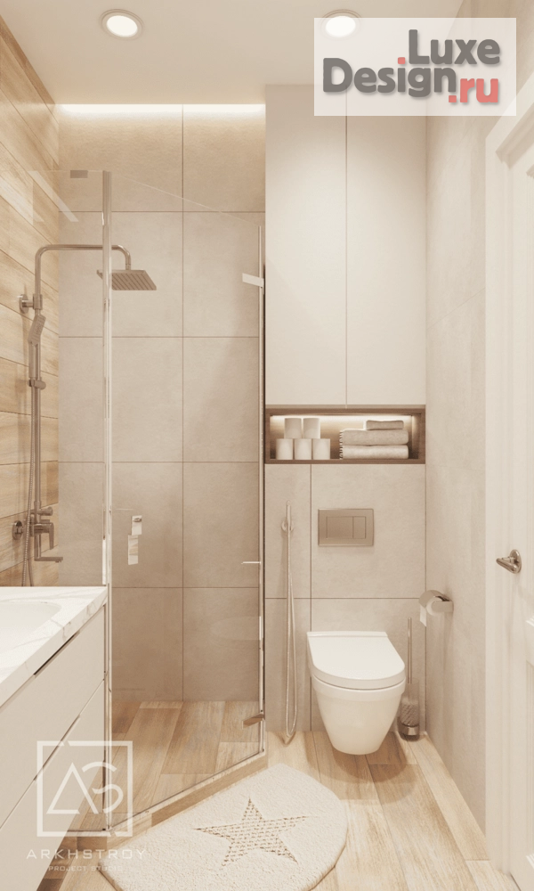 Дизайн интерьера четырехкомнатной квартиры "4-х комнатная квартира ЖК Испанские кварталы" (фото 11) от дизайнера Проектно-строительное бюро "Архстрой Дизайн" Дизайн интерьера четырехкомнатной квартиры "4-х комнатная квартира ЖК Испанские кварталы" (фото 11)