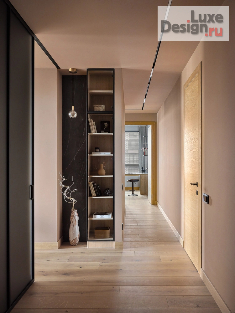 Дизайн интерьера трехкомнатной квартиры "Уютная квартира 98 м² для семьи с двумя детьми" (фото 9)