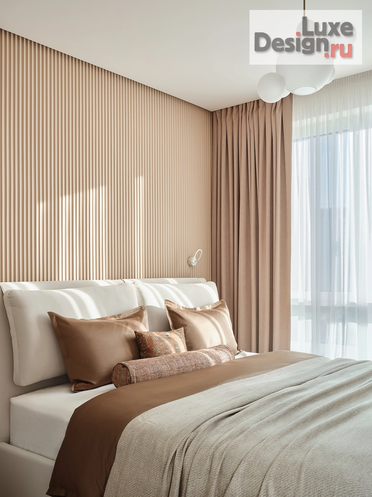 Дизайн интерьера трехкомнатной квартиры "Уютная квартира 98 м² для семьи с двумя детьми" (фото 19)