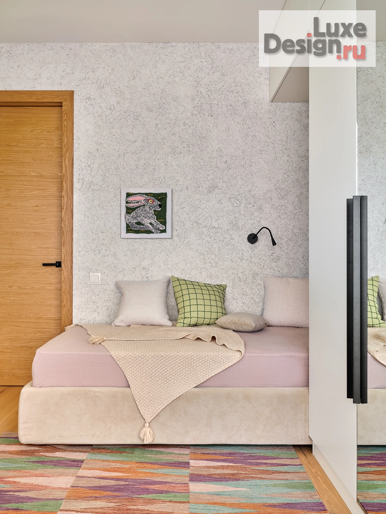 Дизайн интерьера трехкомнатной квартиры "Уютная квартира 98 м² для семьи с двумя детьми" (фото 21)