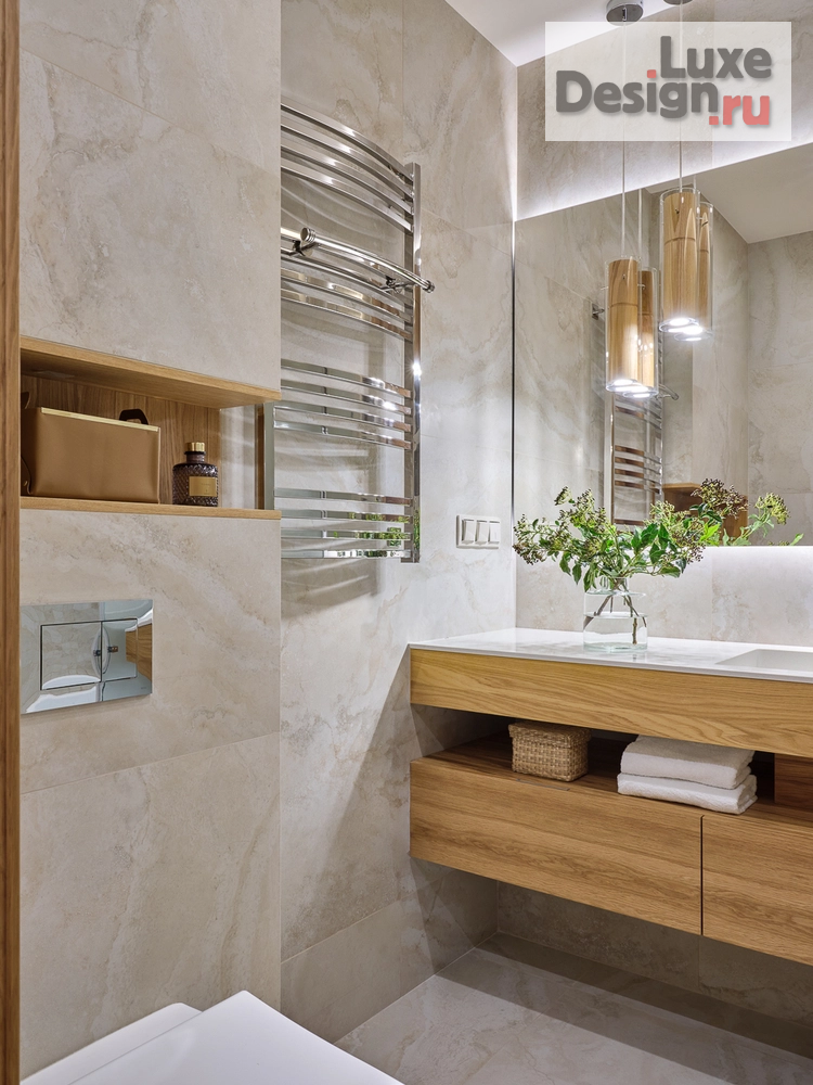 Дизайн интерьера трехкомнатной квартиры "Уютная квартира 98 м² для семьи с двумя детьми" (фото 25)