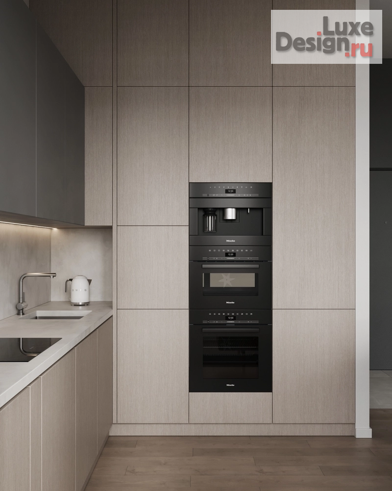 Дизайн интерьера двухкомнатной квартиры "ЖК Символ" (фото 3)