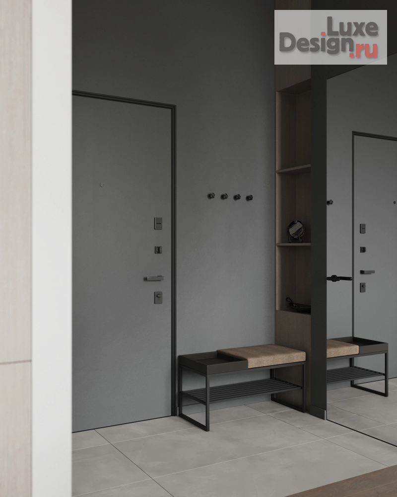 Дизайн интерьера двухкомнатной квартиры "ЖК Символ" (фото 6)