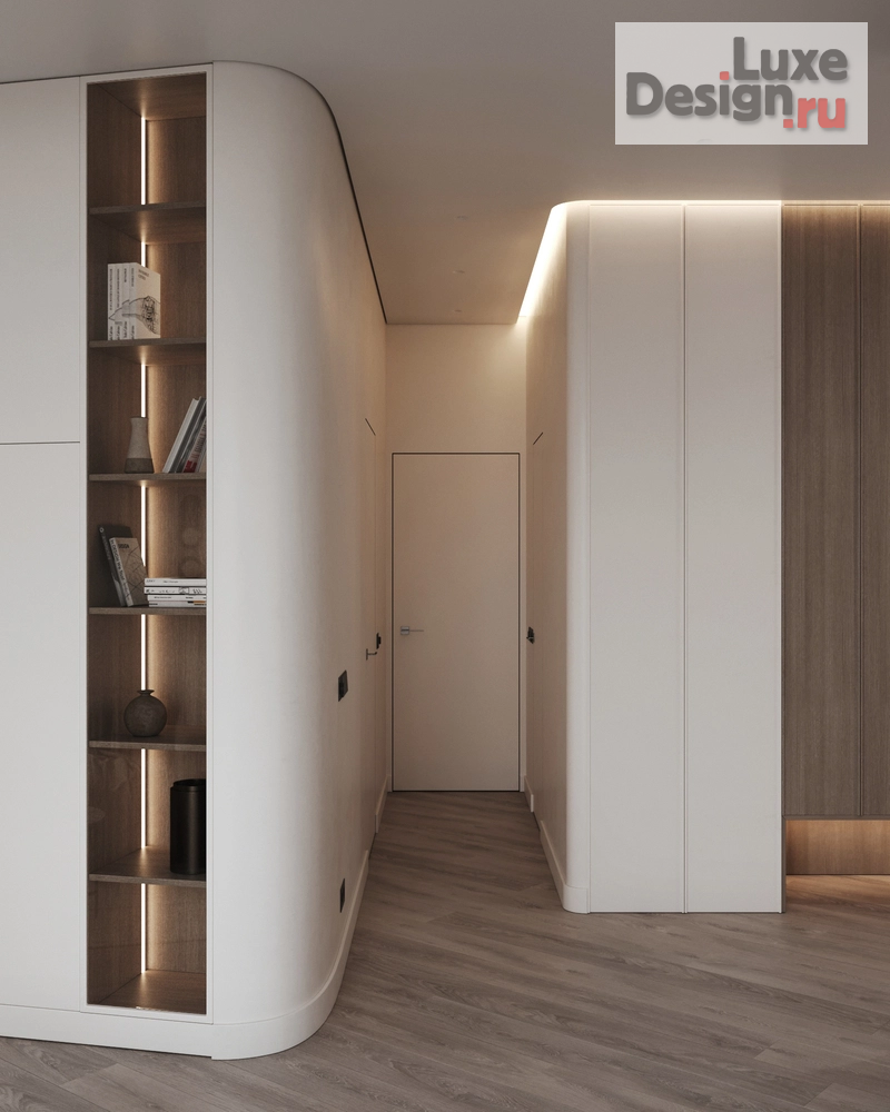 Дизайн интерьера двухкомнатной квартиры "ЖК "Резиденция Сокольники"" (фото 5)