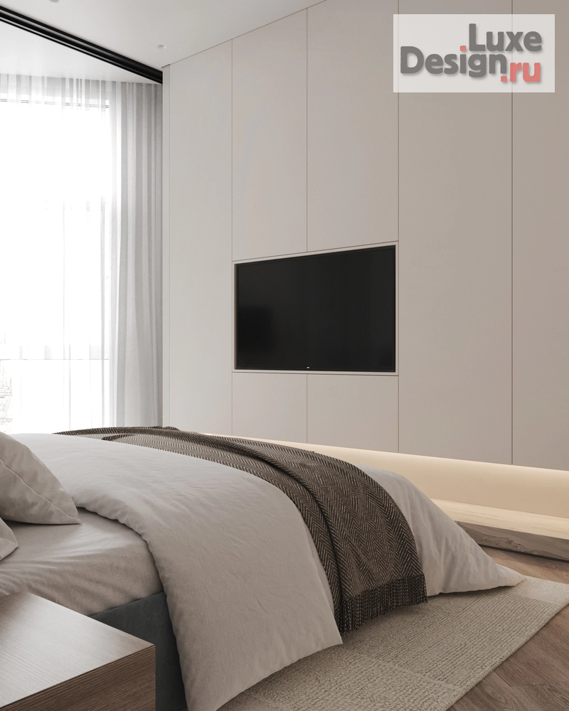 Дизайн интерьера двухкомнатной квартиры "ЖК "Резиденция Сокольники"" (фото 10)