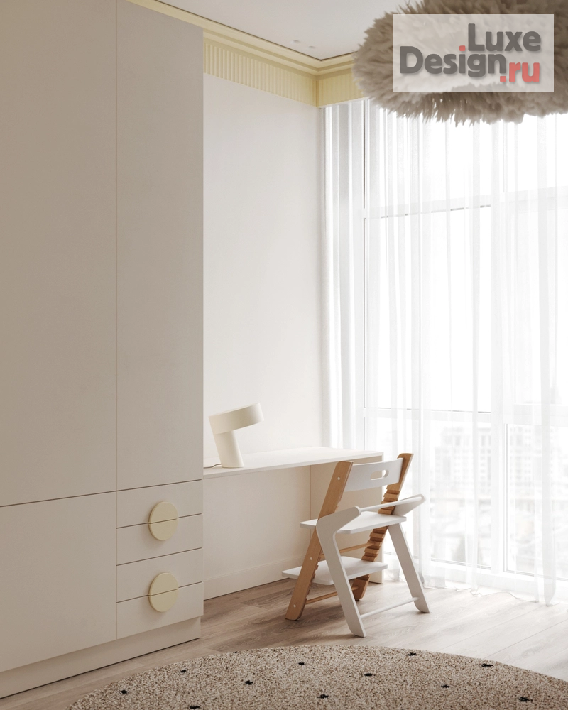 Дизайн интерьера двухкомнатной квартиры "ЖК "Резиденция Сокольники"" (фото 7)