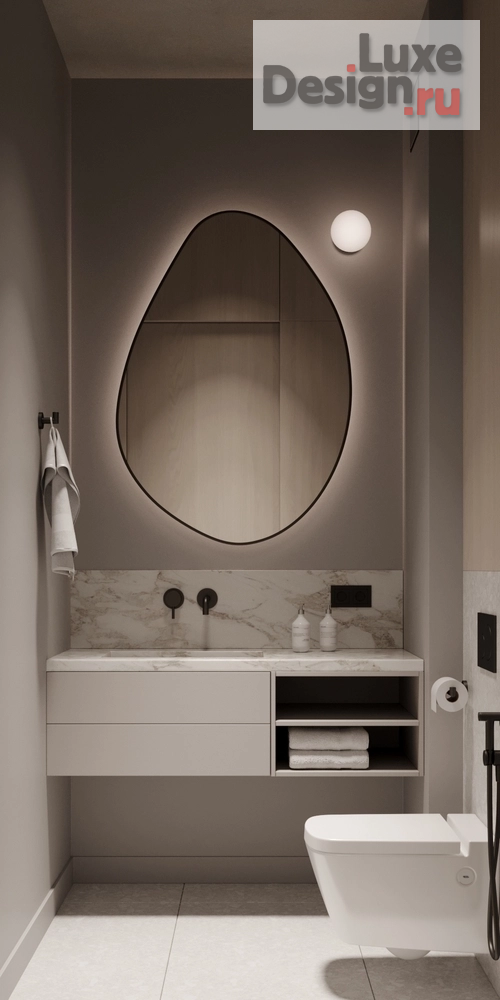 Дизайн интерьера трехкомнатной квартиры "ЖК Династия" (фото 7)