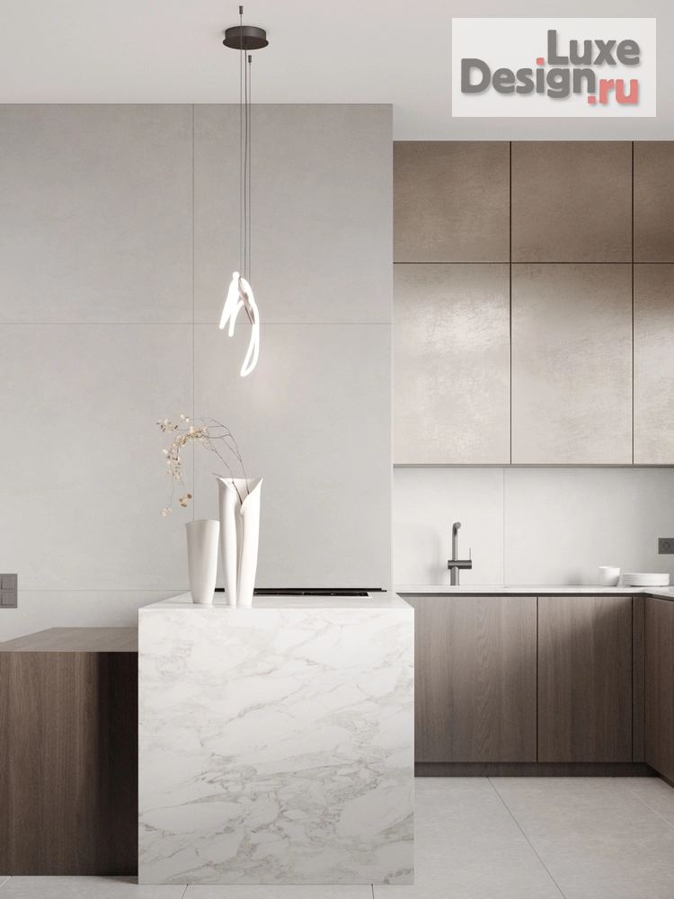 Дизайн интерьера трехкомнатной квартиры "ЖК Династия" (фото 1)