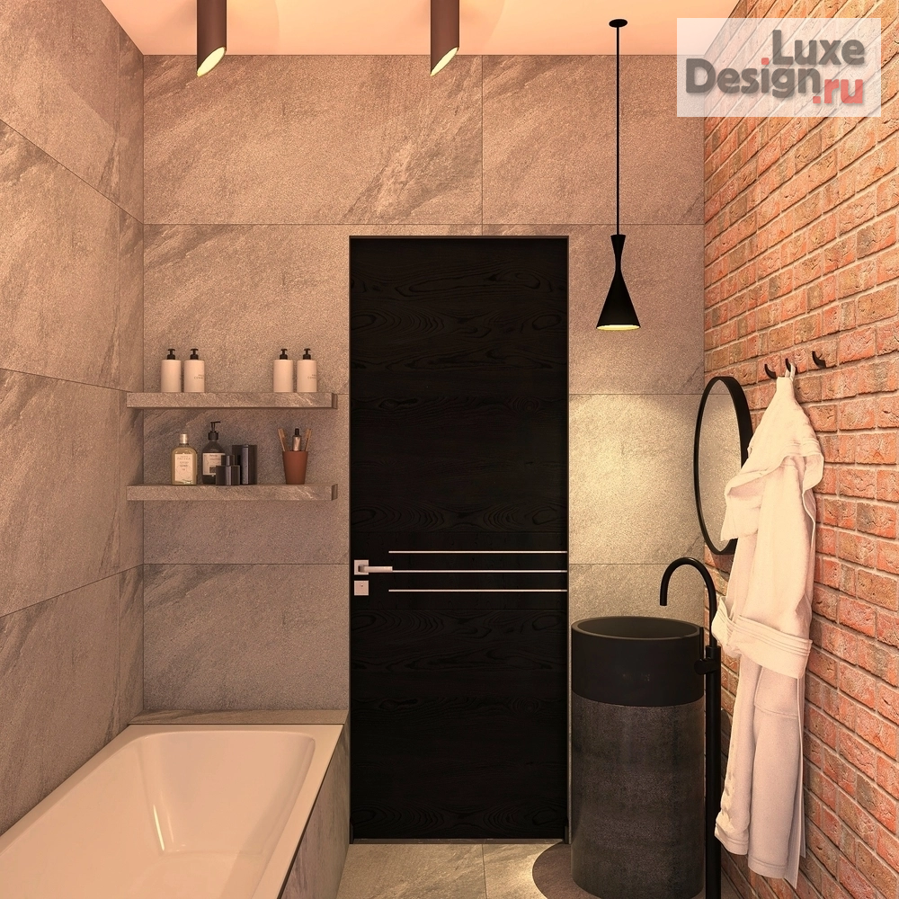 Дизайн интерьера трехкомнатной квартиры "Трехкомнатная квартира для холостяка" (фото 11)