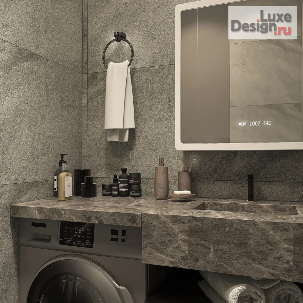 Дизайн интерьера трехкомнатной квартиры "Трехкомнатная квартира для холостяка" (фото 17)