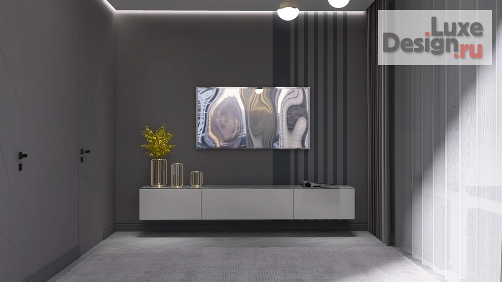 Дизайн интерьера двухкомнатной квартиры "Двухкомнатная квартира" (фото 2)