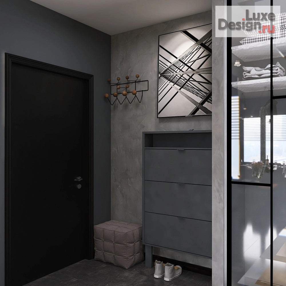 Дизайн интерьера трехкомнатной квартиры "Трехкомнатная квартира для холостяка" (фото 8)