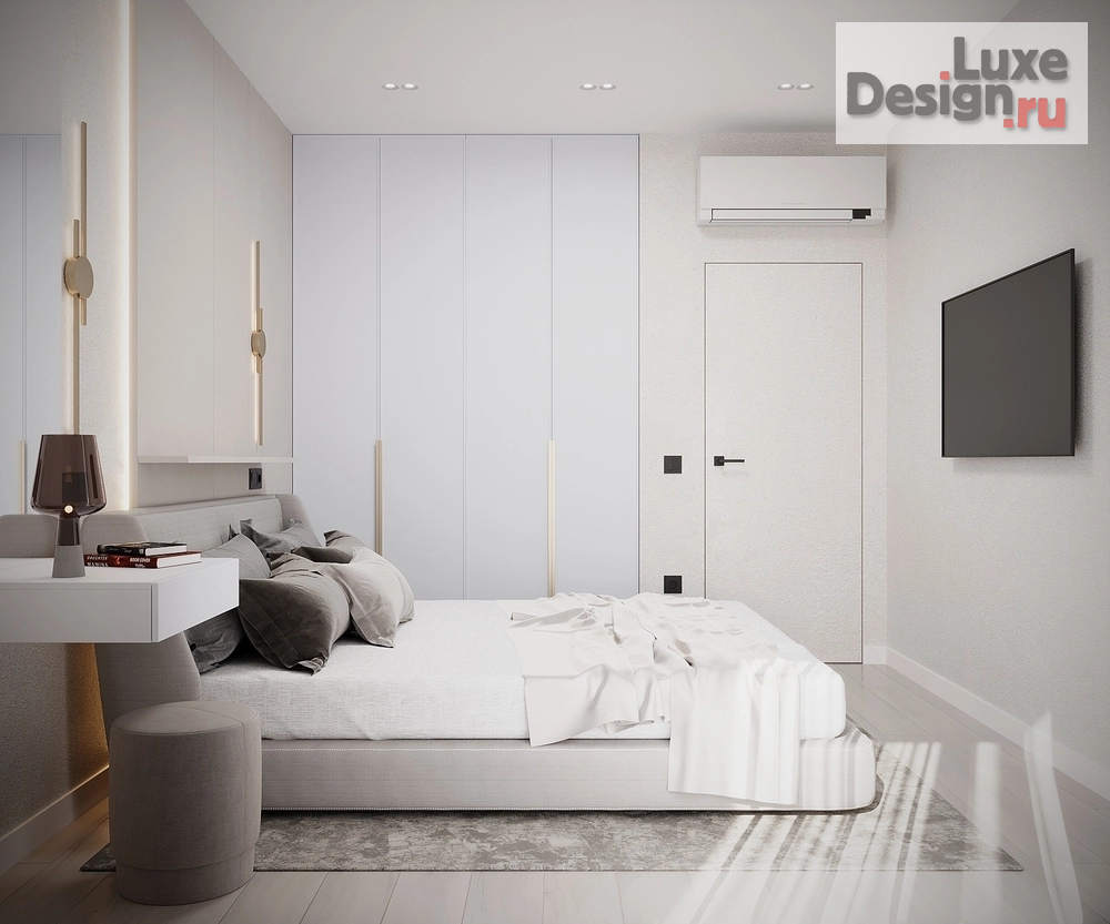 Дизайн интерьера трехкомнатной квартиры "Латте Арт" (фото 8)