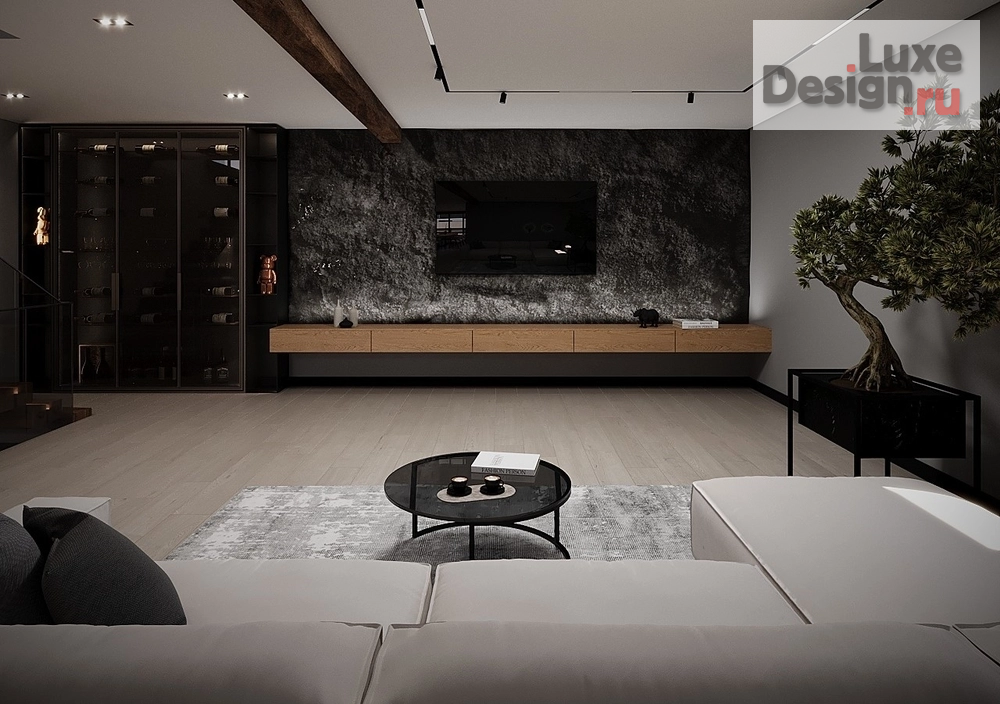 Дизайн интерьера частного дома "Экософия" (фото 3)