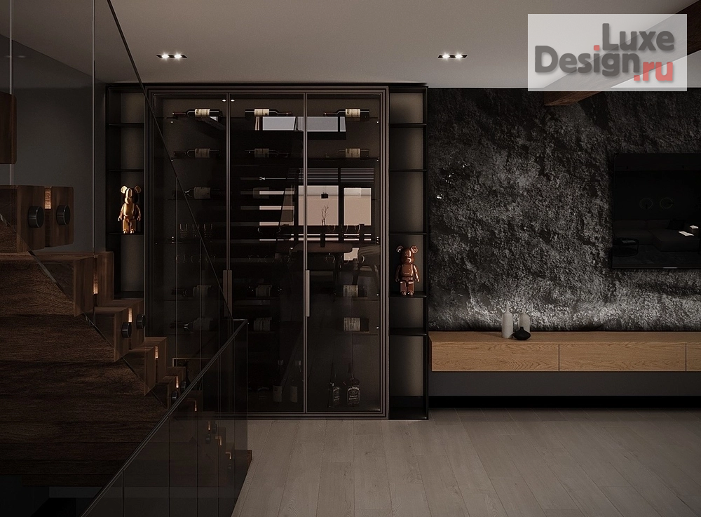 Дизайн интерьера частного дома "Экософия" (фото 8)