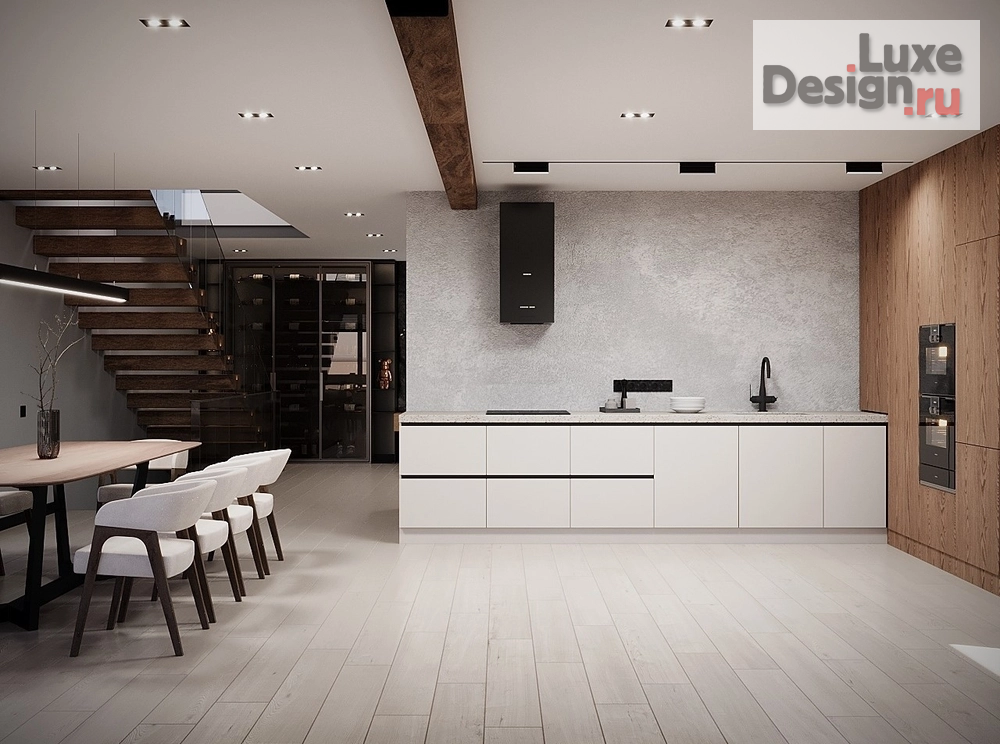 Дизайн интерьера частного дома "Экософия" (фото 9)