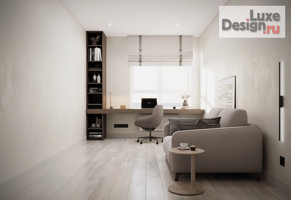 Дизайн интерьера трехкомнатной квартиры "Осенняя Хвоя" (фото 11)