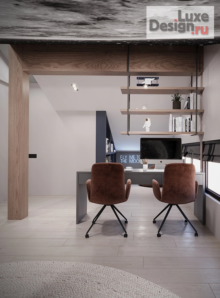 Дизайн интерьера частного дома "Экософия" (фото 30)