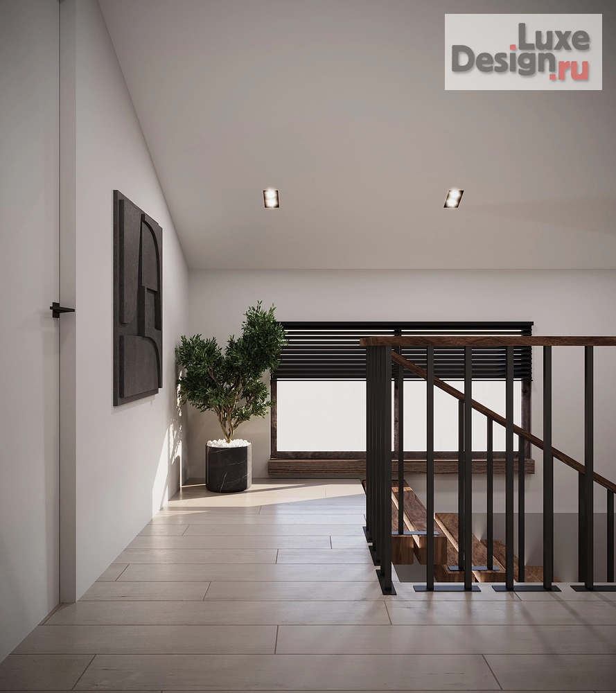 Дизайн интерьера частного дома "Экософия" (фото 42)