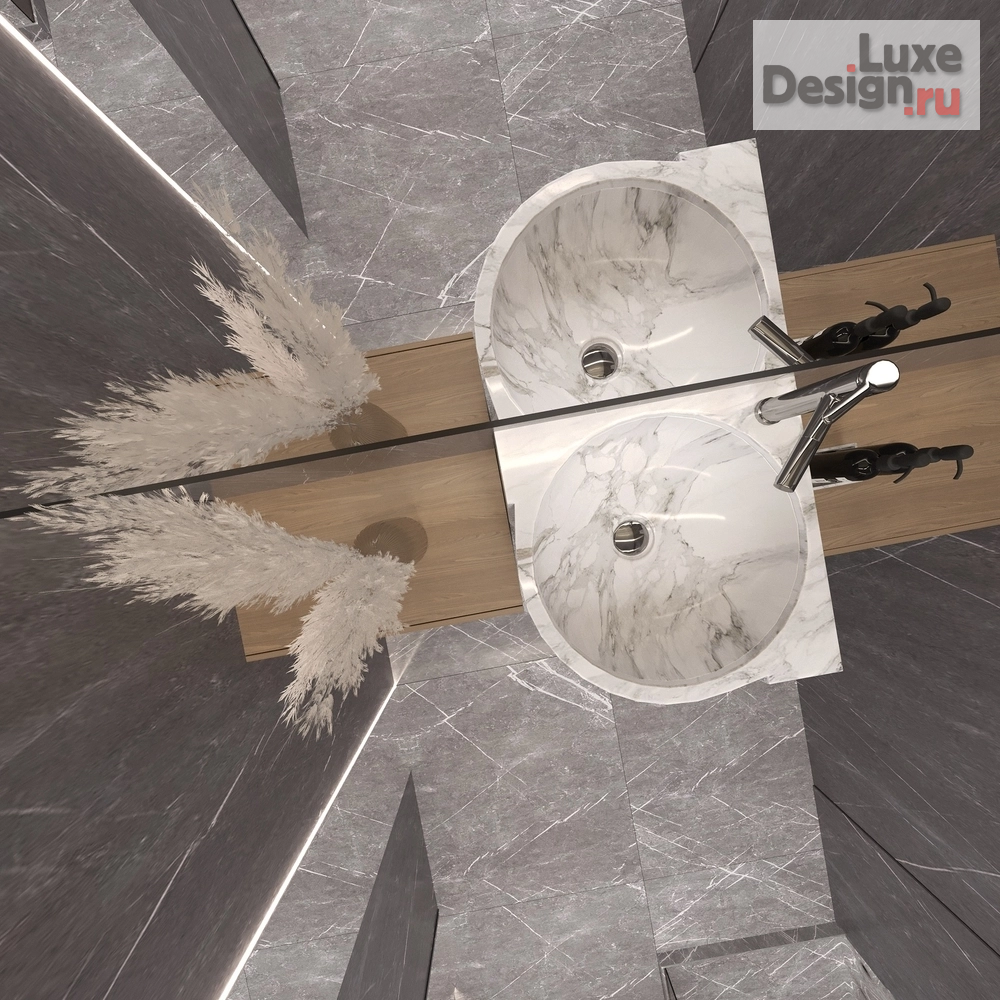 Дизайн интерьера двухкомнатной квартиры "Премиум Обсидиан" (фото 20)