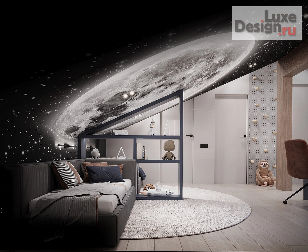 Дизайн интерьера частного дома "Экософия" (фото 29)