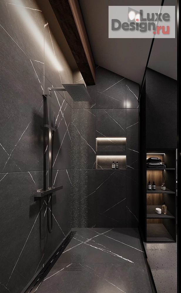 Дизайн интерьера частного дома "Экософия" (фото 26)