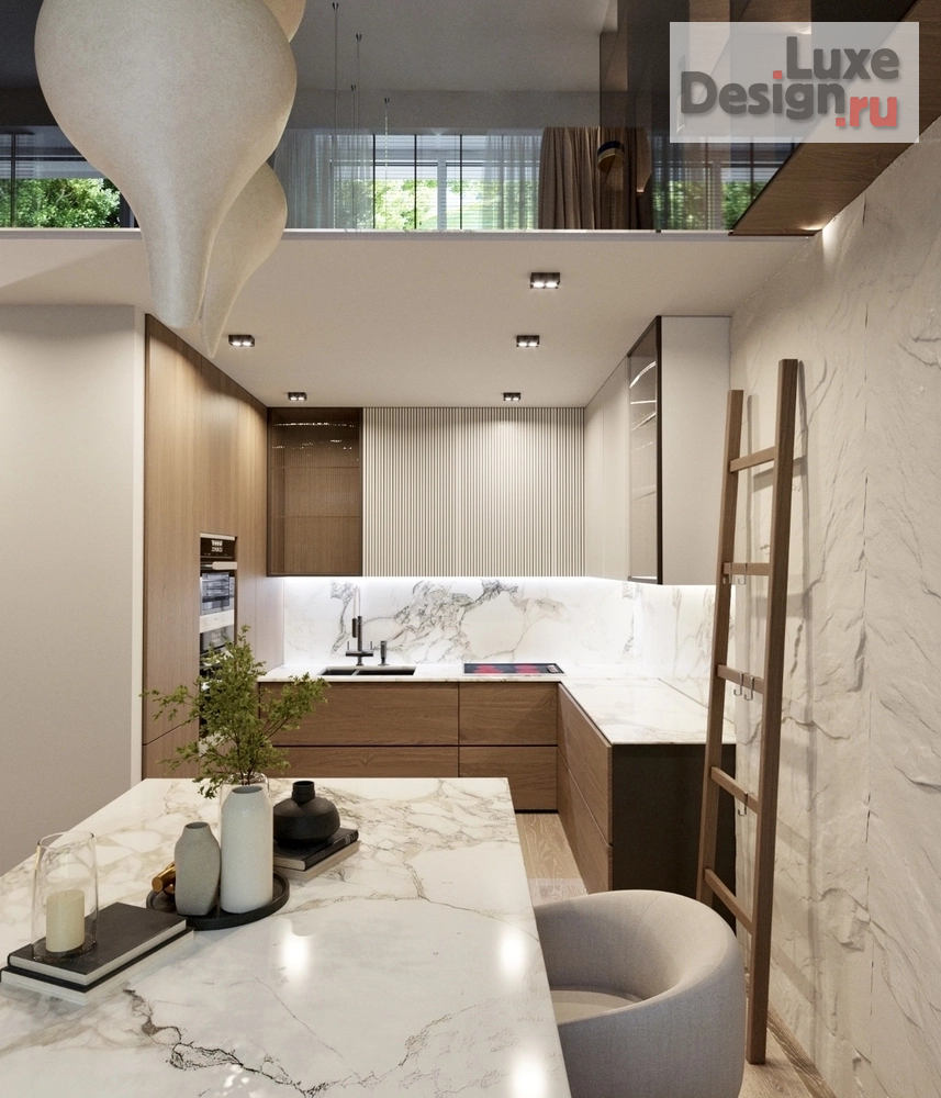 Дизайн интерьера двухкомнатной квартиры "Квартира со вторым светом " (фото 5)