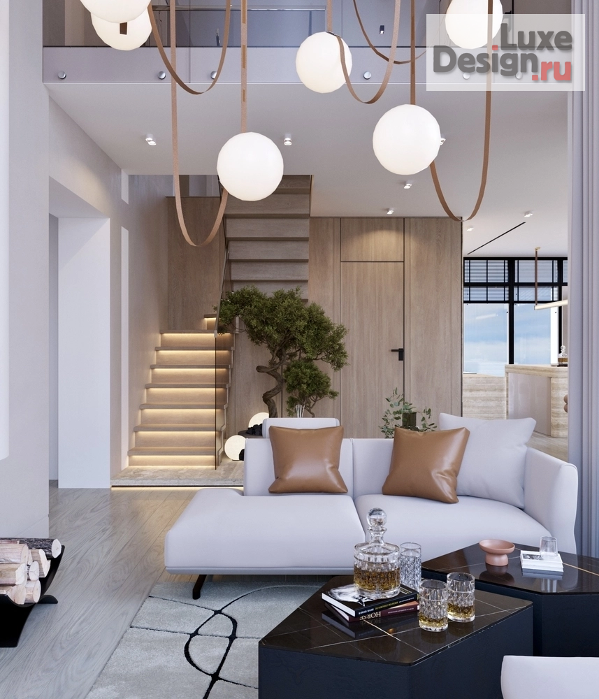 Дизайн интерьера загородного дома "Дом в Миллениум парк " (фото 1)